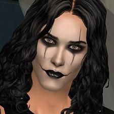 Mod The Sims - Brandon Lee as Eric Draven - The Crow Egyptian God Ra, The Crow Brandon Lee, Sims 4 Cc Build, Brandon Lee The Crow, White Face Paint, Eric Draven, Crow Movie, Corpse Paint, Nude Boots