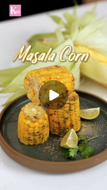 Masala Corn, Corn Snacks, Yellow Table, Street Foods, My Yellow, Corn Recipes, May 23, Street Food, Cooking Tips