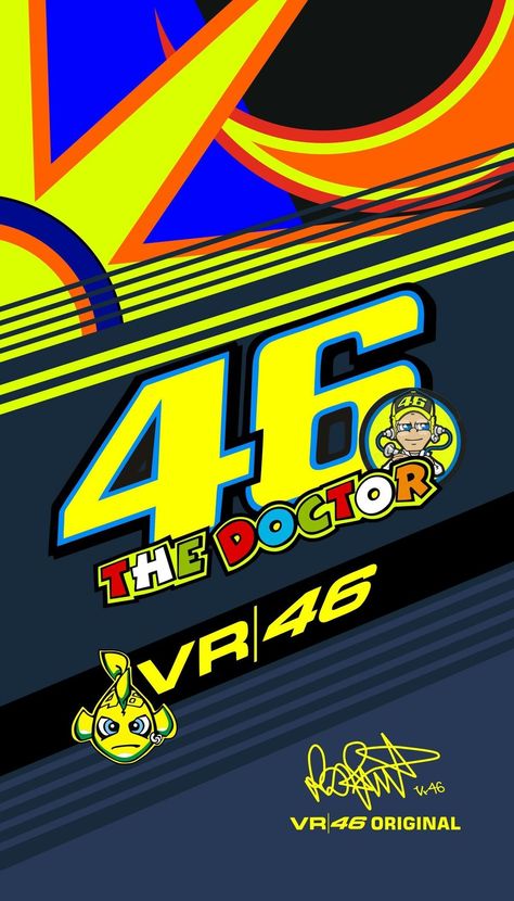 Rossi Yamaha, Valentino Rossi Yamaha, Vr46 Valentino Rossi, Motorcycle Yamaha, Valentino Rossi, Wallpapers, Yellow, Color