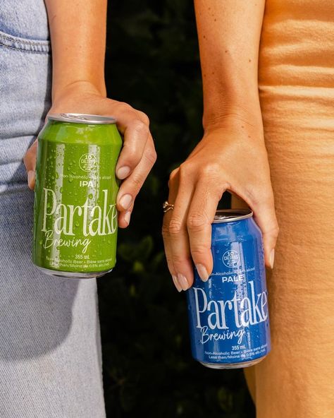 Partake Brewing (@partakebrewing) • Instagram photos and videos Beer Marketing, Beer Photography Ideas, Craft Beer Photography Photo Ideas, Beer Product Photography, Kale Cesar Salad, Beer Lifestyle Photography, Summer Beer Photography, Craft Beer Photography, Non Alcoholic Beer