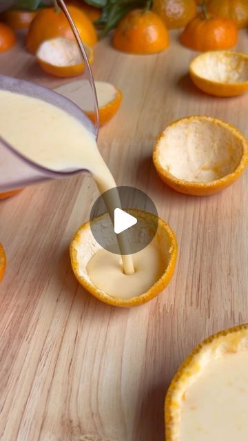 Clementine Posset, Satsuma Recipes, Orange Posset, Posset Recipe, Satsuma Orange, Types Of Oranges, Orange Dessert, Orange Cups, Crab Dip