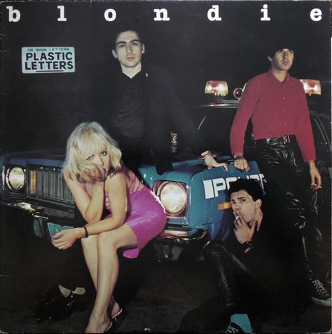 Blondie Albums, Blondie Band, Band Photoshoot, Cool Album Covers, Plastic Letters, Blondie Debbie Harry, Music Album Covers, Debbie Harry, Synth Pop