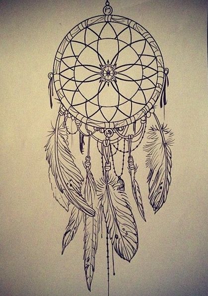 dreamcatcher sketch - Google Search Atrapasueños Tattoo, Dream Catcher Drawing, Tattoo Mandala, Dream Catcher Tattoo, Wallpaper Tumblr, Feather Tattoos, Hip Tattoo, Trendy Tattoos, Dream Catchers