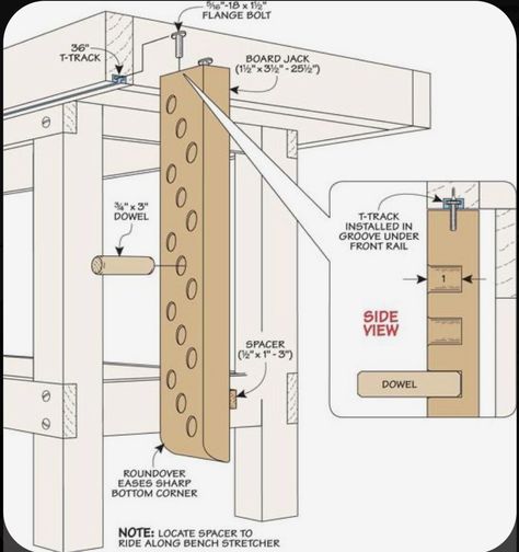 Workbench Accessories, Small Workbench, Garage Workbench Plans, Workbench Designs, Work Benches, T Track, Woodworking Bench Plans, Diy Workbench, Garage Work Bench