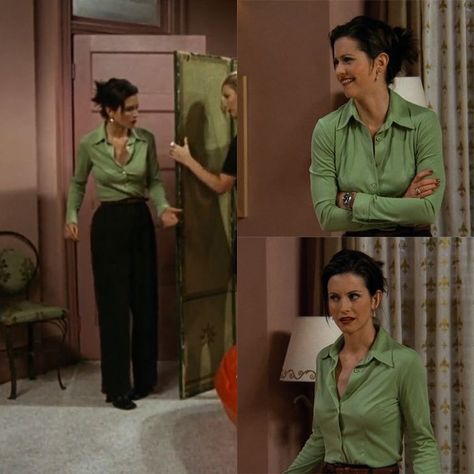 Estilo Rachel Green, Miranda Hobbes, Monica Friends, Race Car Bed, Rachel Green Style, Rachel Green Outfits, 90’s Outfits, 90s Inspired Outfits, Monica Geller