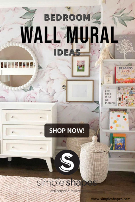 Wall Murals are the best way to refresh a Bedroom. Come see our large collection of Wallpaper and Murals! Wall Murals Painted Outdoor, Bedroom Wall Murals, Penthouse Decor, Small Bedroom Ideas For Couples, Coral Bedroom, Diy Projects To Make And Sell, House Redesign, Always Kiss Me Goodnight, Bedroom Upgrade