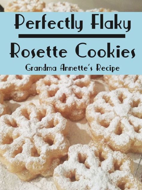 Mnm Cookies Recipe, Easy Cookies To Make, Make Italian Sausage, Rosettes Cookie Recipe, Rosette Recipe, Render Lard, Mnm Cookies, Rosette Cookies, Pizzelle Recipe