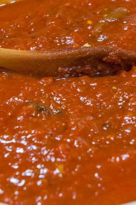 Traditional Italian Red Sauce Authentic Italian Red Sauce Recipe, Italian Red Sauce Recipe, Italian Red Sauce, Red Sauce Recipe, Red Sauce, Authentic Italian, Italian Restaurant, Sauce Recipe, Large Bowl