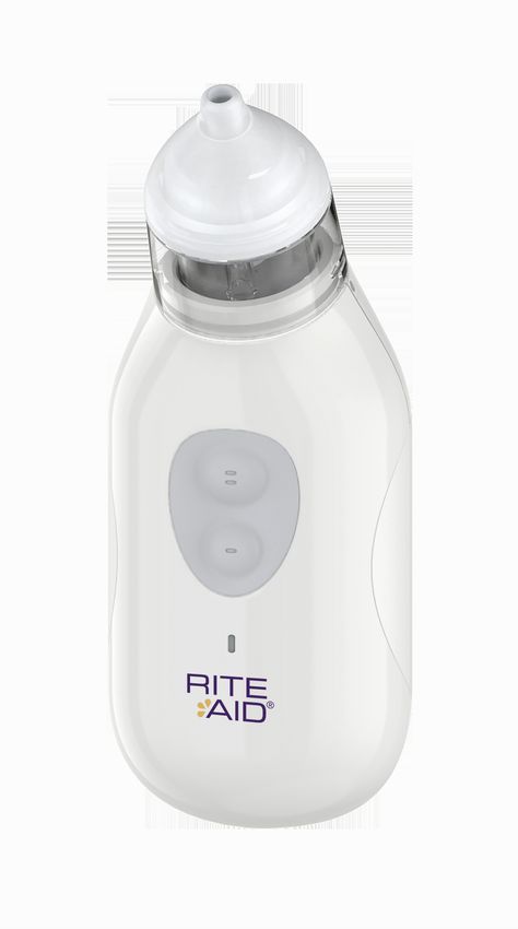 It's important to always check the label and adhere to the usage instructions. The Rite Aid Nasal Aspirator is a convenient, battery-operated tool designed to safely and effectively clear your child's nasal passages, ensuring a gentle and hygienic experience.