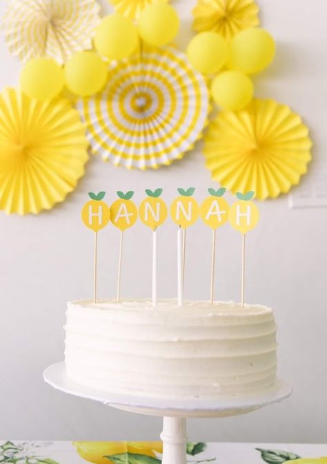 First Trip Around the Sun Birthday Teenager Party, Sweet September, Pink Lemonade Party, Second Birthday Party, Simple Birthday Decorations, Yellow Birthday, Lemonade Party, Sunshine Birthday, Fiesta Birthday