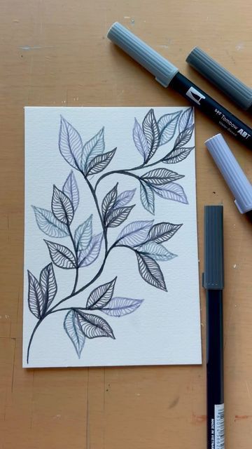 Tamara Michael, Doodle Bear, Sketching Watercolor, Brush Pen Art, Zen Tangle, Brush Pens, Drawing Sketching, Doodle Sketch, Watercolour Paper