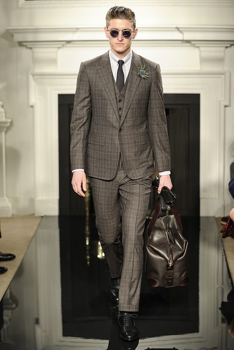 Hardy Amies Men's RTW Fall 2013 Hardy Amies, Mens Fall, Fall Collections, Mens Clothing Styles, Fashion Outfits, Mens Outfits, Clothes