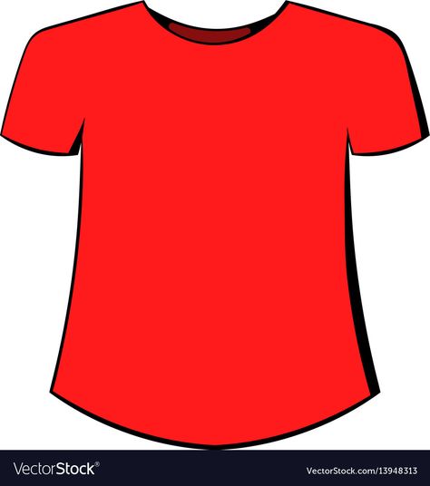 Men t-shirt icon cartoon Royalty Free Vector Image Cartoon Shirt Design, Scenery Drawing For Kids, T Shirt Clipart, Scenery Drawing, Tshirt Painting, Summer Clipart, Cartoon Images, Cartoon Pics, Men T Shirt