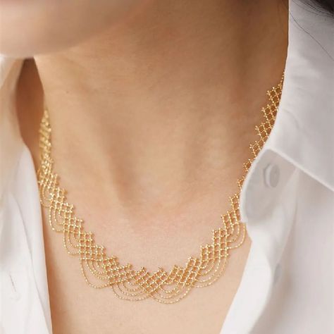 Product information: Purpose: self-use Material: 18K gold Specification: K yellow rainbow lace necklace K white rainbow lace necklace Length: lace part 21cm, total length 45cm Packing list： Necklace X1PCS €2.302,95 Gold Lace Necklace, Necklace K, Rainbow Laces, 18k Gold Necklace, Lace Necklace, Rainbow Necklace, White Rainbow, Laura Geller, Neck Chain