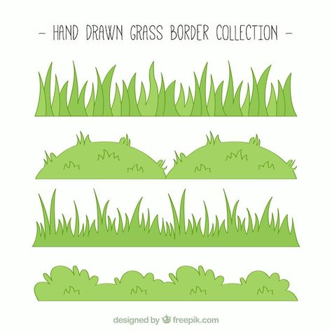 Cartoon Grass, School Counselor Office Decor, Grass Drawing, Inkscape Tutorials, Felt Animal Patterns, Cartoon Trees, Nature Sketch, Acrylic Painting Lessons, Body Reference Drawing