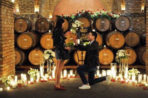 Where to Propose in Napa Valley, CA Napa Valley Proposal, Proposal Ideas Winery, Napa Proposal, Nappa Valley, Marriage Proposal Ideas, Carmel Valley Ranch, Dream Proposal, Napa Valley California, Barrel Room