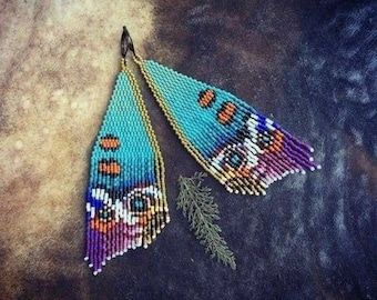 Diy Barrettes, Earring Inspo, Beadwork Earrings, Art Perle, Earrings Patterns, Beaded Earrings Diy, Beading Patterns Free, Multicolor Earrings, Brick Stitch Earrings