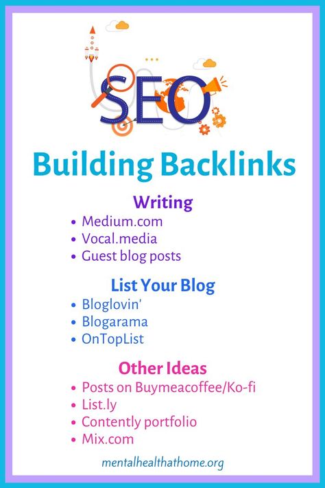 If you're a blogger interested in search engine optimization (SEO), one of the things you'll likely be interested in is building backlinks to your blog. This has a significant impact on your domain authority. This blog post has ideas for ways to build high-DA backlinks to your site, including sites to write on and places to list your blog. #backlinks #domainauthority #blogging #bloggingtips #seo #searchengineoptimization Website Seo Tips, Seo Link Building, Backlinks Building, Technical Seo Checklist, Seo Backlinks, Best Seo Tools, Seo Basics, Seo Tools Search Engine Optimization, Website Seo