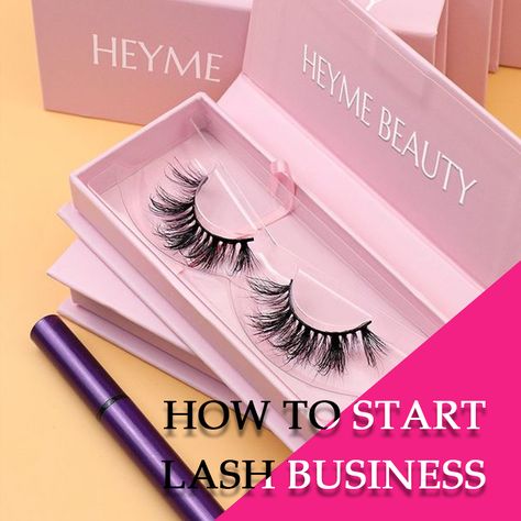 Small Lash Business, Small Lashes, Grow Lashes, Lash Business, Startup Business Plan, Small Business Plan, Silk Lashes, Business Startup, Faux Mink Lashes