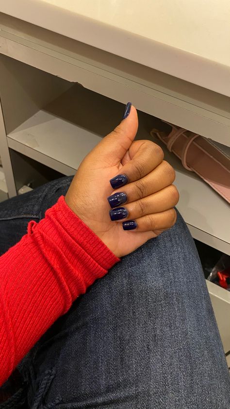 Short Nails, Fingerless Gloves, Arm Warmers, Navy Blue, Navy, Nails, Hair, Blue