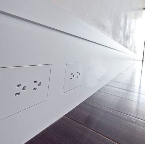 What do you guys think about outlets in the baseboards? I am doing all my main floor outlets in baseboards:) Hidden Outlets, Baseboard Styles, Contemporary Entryway, Contemporary Stairs, Contemporary Door, Contemporary Villa, Contemporary Building, Contemporary Exterior, Contemporary Fireplace