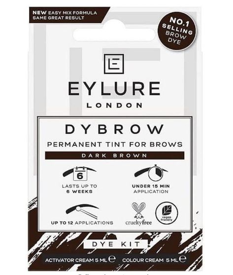 Eylure DYBROW Eyebrow Dye Kit, Dark Brown Eyebrow Dye, Amazon Uk, Beauty Shop, Eyebrows, Dark Brown, Free Delivery, Dye, Beauty