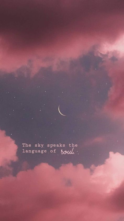 Quotes About Pink Sky, Athestic Quotes, Clouds Quotes Sky Feelings, Pink Sky Quotes, Athestic Pics, Sky Quotes Clouds, Instagram Captions Friendship, Sky Captions, Iphone Wallpaper Quotes Inspirational