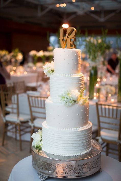 Diy Wedding Cake, Wedding Treats, White Wedding Cakes, Simple Wedding Cake, Cake Trends, Wedding Cake Inspiration, Philadelphia Wedding, Tiered Wedding Cake, Wedding Cake Ideas