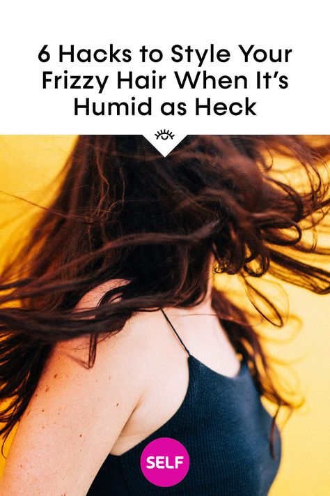 Hair Humidity Tricks, Humidity Hair Tips, Thick Frizzy Hair, Humidity Hair, Thicker Stronger Hair, Static Hair, Hair Frizz, Hair Porosity, Normal Hair