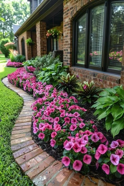 Landscaping Around House, Yard Garden Design, Front Garden Landscape, Small Front Yard Landscaping, Front Yard Landscape, Small Front Yard, Yard Landscaping Simple, Landscaping Simple, Front Yard Garden Design