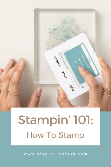 Learn the basics of stamping! Stamping is simply the art of applying ink to a stamp and transferring that stamp’s image or sentiment to a piece of paper. With stamping, you can apply professional artwork to your crafts without having to be an artist yourself. The Ink Spots, Stamp Blocks, Photopolymer Stamps, Baby Wipes, Cleaning Routine, Stamping Techniques, Ink Pad, Ink Color, Clear Stamps