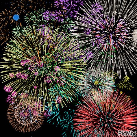 Lots of Fireworks! Animated Fireworks, Fireworks Pictures, Pinterest Download, Friends Font, Video Maker, Photo Editor, Random Things, Fireworks, Animated Gif