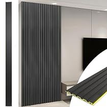 Wainscoting Panels, Interior Wall Decor, Residential Apartments, Bedroom Black, 3d Wall Panels, Kitchen Wallpaper, 3d Wall Art, Slat Wall, Wallpaper Bedroom