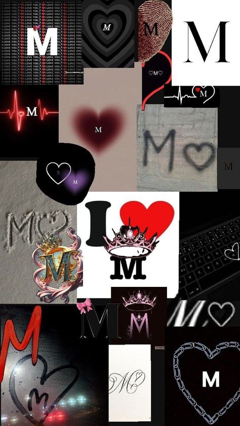 Ms Name Wallpaper, M Wallpaper Letter Aesthetic, M Letter Design, A Wallpaper Letter Love, M Letter Images, B Letter Images, H Letter Images, Alphabet Design Projects, Wallpaper Letter