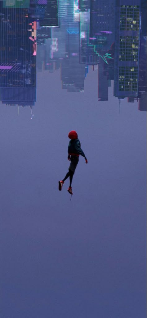 Spider-Man into the spiderverse (miles morales leap of faith) Spider Verse Phone Wallpaper, What's Up Danger, Verse Phone Wallpaper, A Leap Of Faith, Leap Of Faith, Miles Morales, Spider Verse, Phone Wallpaper, Spiderman