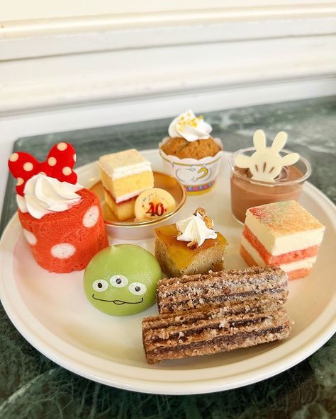 Dessert time! 🍰🧁🍪🍴💕 #dessert #tokyo #japan #tokyojapan #disney #disneyland #tokyodisney #restaurant #ressort #love #cute #creative #life… | Instagram Tokyo Japan Disneyland, Japan Lunch, Tokyo Disneyland Food 2023, Disneyland Japan Aesthetic, Food Disneyland, Disneyland Japan Food, Food Japan, Disney Japan, Disneyland Food