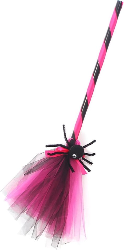 Amazon.com: Halloween Witch Broom Decor Plastic Witch Broomstick Witch Flying Broomstick Party Cosplay Props Costume Accessories For Kid (Pink) : Toys & Games Witch Broom Decor, Kids Witch Costume, Flying Broomstick, Witch Broomstick, Halloween Witch Brooms, Pink Toys, Pink Witch, Witches Broomsticks, Halloween Infantil