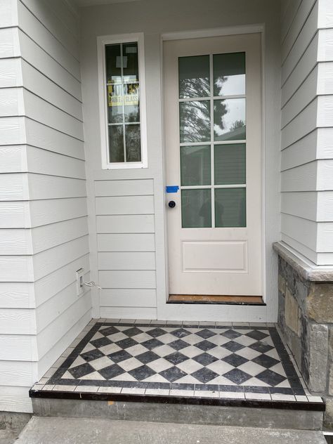 Stoop Ideas, Deck Paint, Front Porch, Tiny House, Porch, Exterior, Flooring