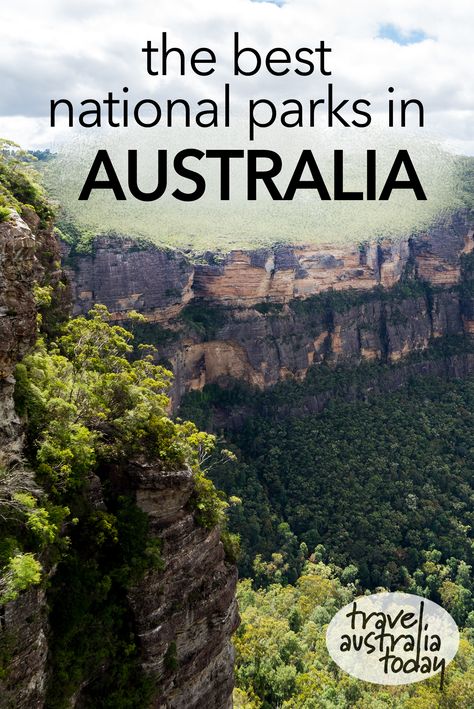 The best national parks in Australia. There are hundreds of Australian national parks, with incredible diversity from the coast to the snow. When you're trying to choose the best Australian national parks to visit, it can be hard to know where to start, which is why I've put together this list of the best national parks in each state and territory of Australia. #travel #australia #australiatravel #nationalparks Springbrook National Park Australia, Australian National Parks, Best National Parks, Sydney Beaches, Australia Itinerary, Sydney Travel, Australia Travel Guide, Outback Australia, Oceania Travel