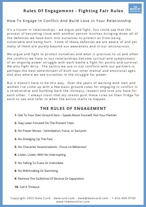 Rules Of Engagement - Fighting Fair Rules | Men’s Health | The Men's List Marriage Rules, Being Vulnerable, Mental Health Activities, Rules Of Engagement, Health Activities, Healthy Communication, Therapy Worksheets, Friends With Benefits, Listening Skills