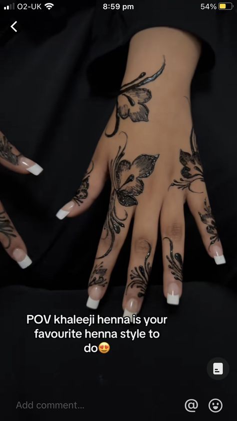 Henna Designs Arm, Cute Henna Designs, Cute Henna Tattoos, Henna Style Tattoos, Henna Nails, Henna Inspired Tattoos, Cute Henna, Floral Henna Designs, Finger Henna Designs