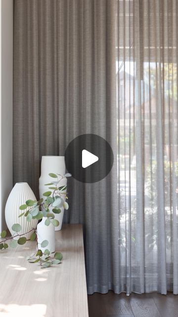 Designer Window Furnishings since 1956 on Instagram: "Double curtains offer the perfect combination of premium style and essential functionality. A double curtain combination pairs soft, beautiful sheers with a luxe blockout option, creating a practical solution that doubles in style and REALLY blocks out the light! Delicate sheers create softly diffused light around the room during the day, and heavily draped blockout curtains prevent light leak when privacy is required. The sought-after pair creates layered texture and movement in the room, resulting in a plush, premium feel reminiscent of cutting-edge penthouses and timeless luxury hotels. At Tip Top Blinds, both your sheer and lined curtain can be customised to create the perfect combination for your space. When selecting your shee Curtain Lining, Window Furnishings, Layered Curtains, Luxury Photography, Double Rod Curtains, Double Curtains, Timeless Luxury, Light Leak, Lined Curtains