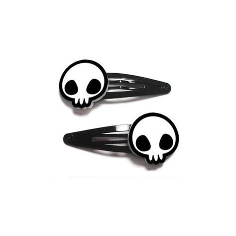 Tasty Peach Studios — Kawaii Skull Hair Clips ($10) ❤ liked on Polyvore featuring accessories, hair accessories, hair clip accessories and barrette hair clips Kawaii Skull, Tasty Peach Studios, Tasty Peach, Anting Manik, Hair Clip Accessories, Scene Emo, Emo Scene, Mall Goth, Pastel Goth