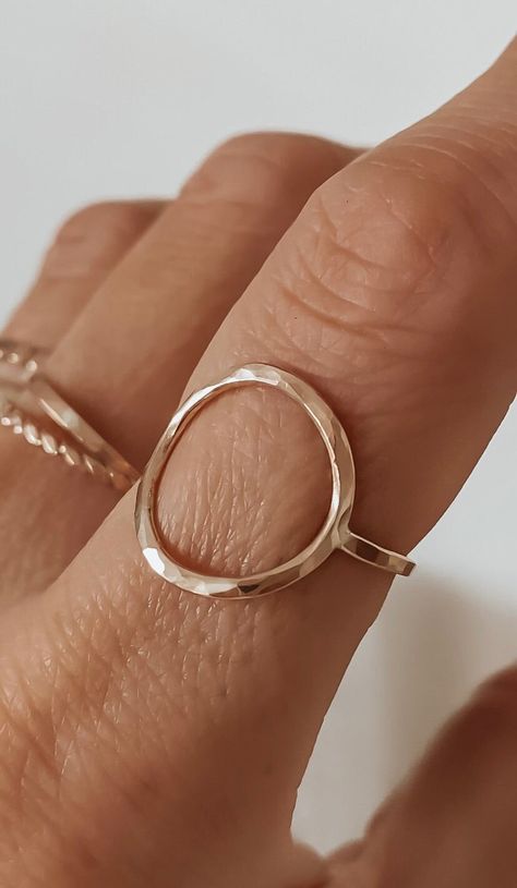 Open Circle Ring, Simple Circle Ring, Dainty Open Circle Ring, Karma Ring, Circle Ring Gold, Sterling Silver Circle Ring, Best Friend Ring - Etsy Karma Ring, Best Friend Ring, Open Circle Ring, Friend Rings, Silver Circle, Circle Ring, Ring Simple, Ring Dainty, Rings Simple