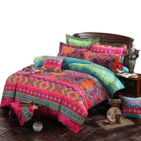 Ustide King Size Bohemian Exotic Style Duvet Cover Set 10... https://www.amazon.co.uk/dp/B0774B9HGY/ref=cm_sw_r_pi_dp_U_x_HlmzAb6GKX3ZN Butterfly Duvet Cover, Bohemian Bedding Sets, Boho Bedding Sets, Mandala Duvet Cover, Duvet Covers Bohemian, Bed Quilts, Pillow Case Bed, 3d Bedding Sets, Comforter Bedding