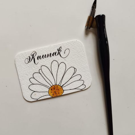 🌺 Resin keychain design and packing 🌺 Name written in Calligraphy - Raunak
Name card painted using sketch pen bought from - doms
 Tent card, name tag custom, pooja keychain customised keychain, gift ideas for her, handmade card ideas, bookmark diy, handpainted bookmarks, flower bookmark bookmark design, resin keychain, bookmark easy painting , calligraphy cards Bookmark Painting Ideas, Bookmark Design Ideas, Bookmark Painting, Keychain Gift Ideas, Ideas Bookmark, Bookmark Easy, Bookmark Diy, Bookmark Design, Cute Bookmark