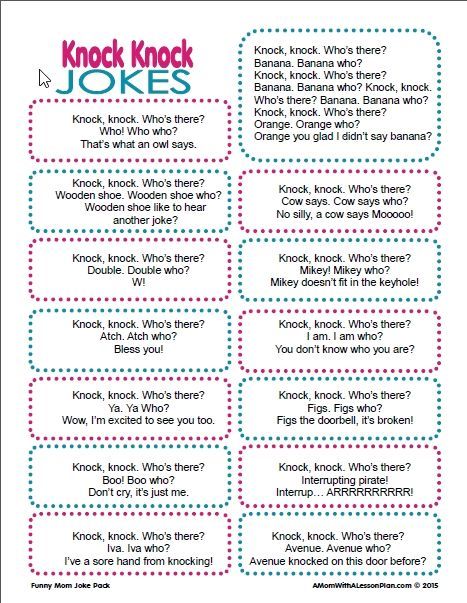 Knock Knock Jokes For Kids, Funny Knock Knock Jokes, Uppfostra Barn, Lunchbox Jokes, Funny Riddles, Funny Jokes To Tell, Humor Mexicano, Funny Jokes For Kids, School Jokes