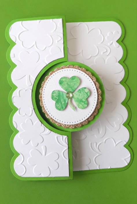 St Patricks Day Cards Handmade, Diy St Patricks Day Cards, St Patrick’s Day Cards Diy, St Patrick’s Day Cards, Shamrock Stamping, At Patrick’s Day Cards, St Patrick’s Day Cards Handmade, St Patrick's Day Cards, St Patrick’s Day Scrapbook Layout