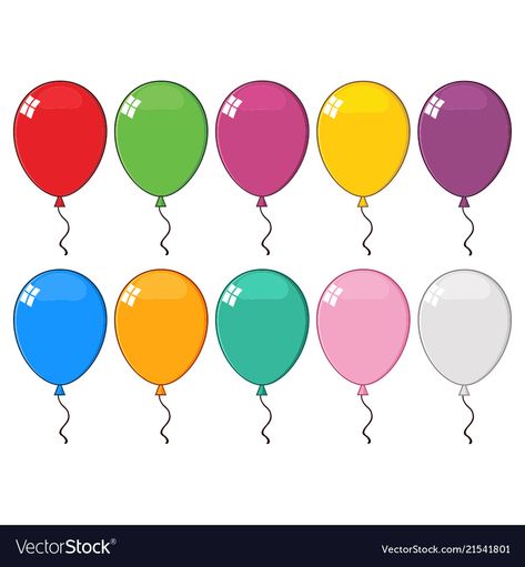 Ballon Images, Decoration Kindergarten, Birthday Chart Classroom, Cloud Template, Balloon Template, Kindergarten Classroom Decor, Balloon Illustration, Balloon Clipart, Birthday Clips