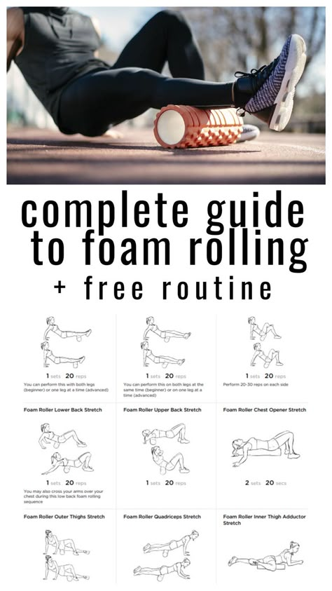 Foam Roll Routine, How To Use Body Roller, Form Roller Stretches, Foam Roller Stretches For Back, Foam Roll Hip Flexor, Foam Rolling For Back Pain, Sore Muscle Stretches, Lower Back Foam Roller Stretches, How To Roll Out Muscles